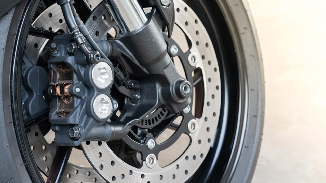 Motorcycle ABS braking