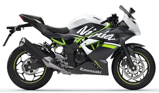 Kawasaki Ninja 125 White Version