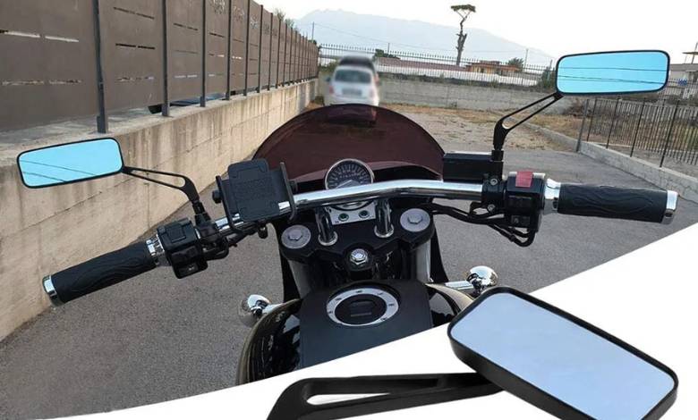 Motorcycle Rearview Mirror Position and Its Importance