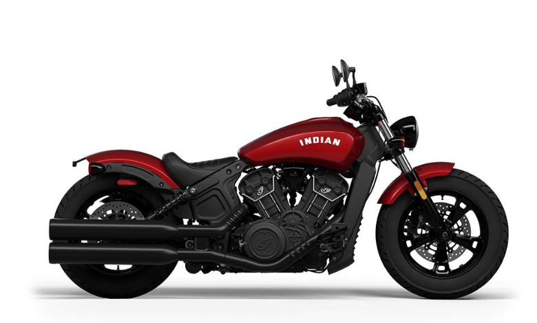 indian scout bobber sixty red