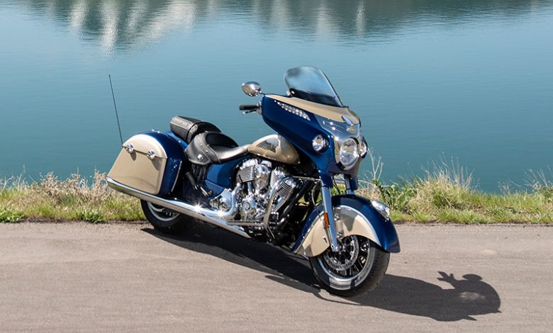 indian chieftain classic blue