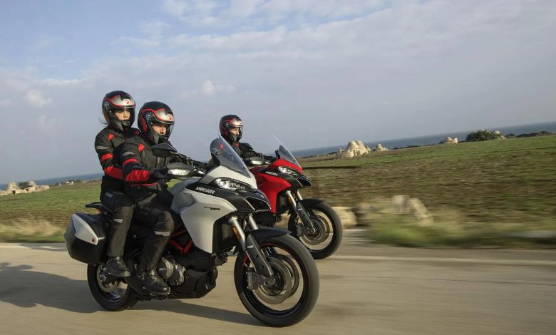 Ducati Multistrada 950 riding