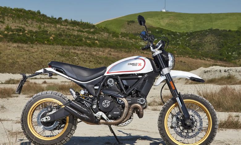 ducati scrambler desert sled motorbike