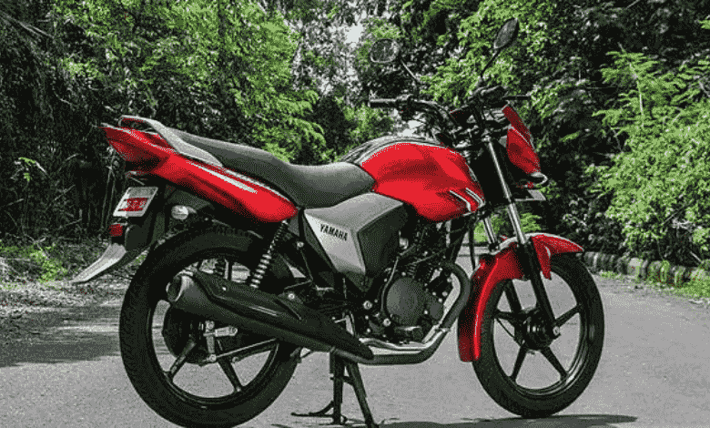 Yamaha Saluto 125 UBS side view