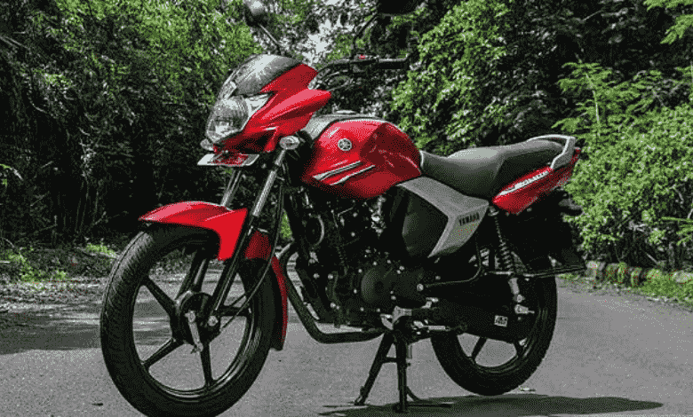 Yamaha Saluto 125 UBS red